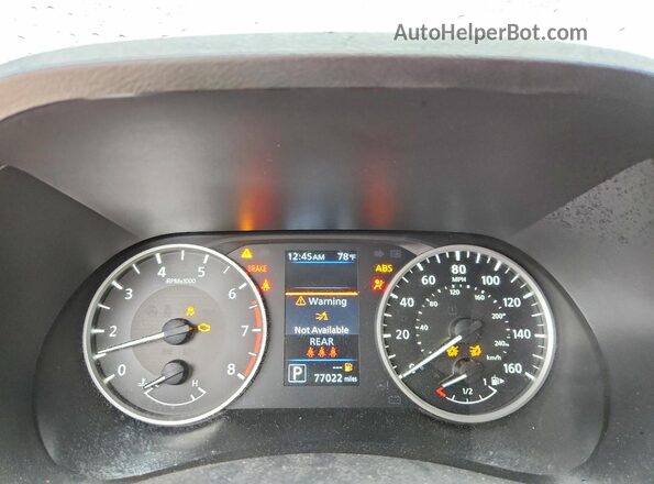 3N1AB8BV1RY219593 2024 NISSAN SENTRA Gray Instrument cluster view