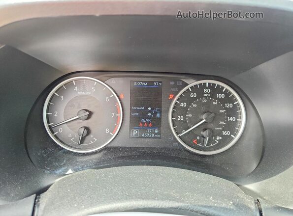 3N1AB8BV1RY234899 2024 NISSAN SENTRA Black Instrument cluster view