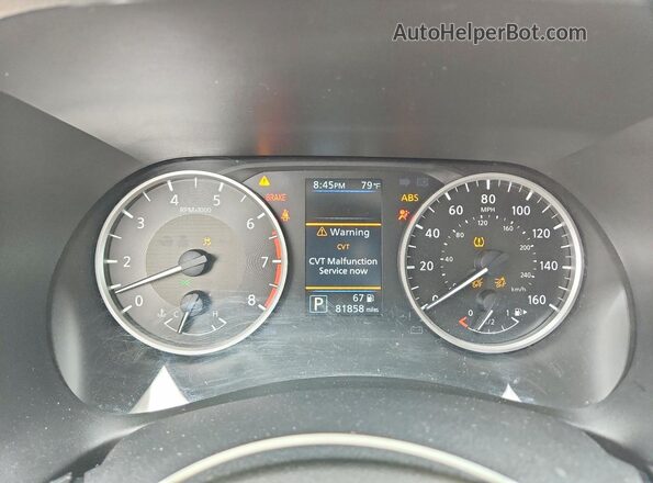 3N1AB8BV1RY286825 2024 NISSAN SENTRA White Instrument cluster view