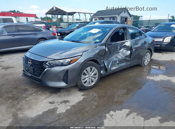 3N1AB8BV1RY287201 2024 NISSAN SENTRA Gray Vista tres cuartos delantera izquierda