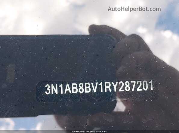 3N1AB8BV1RY287201 2024 NISSAN SENTRA Gray Vista del compartimento del motor