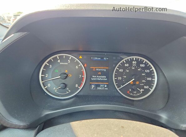 3N1AB8BV1SY245441 2025 NISSAN SENTRA Black Вид щитка приладів