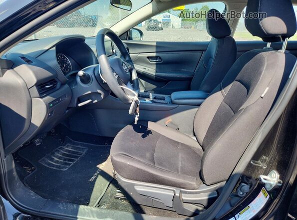 3N1AB8BV1SY245441 2025 NISSAN SENTRA Black Вид салону спереду