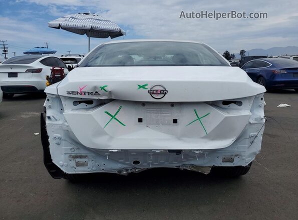 3N1AB8BV1SY408539 2025 NISSAN SENTRA White Rear view