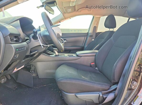 3N1AB8BV2MY303317 2021 NISSAN SENTRA Black Front interior view
