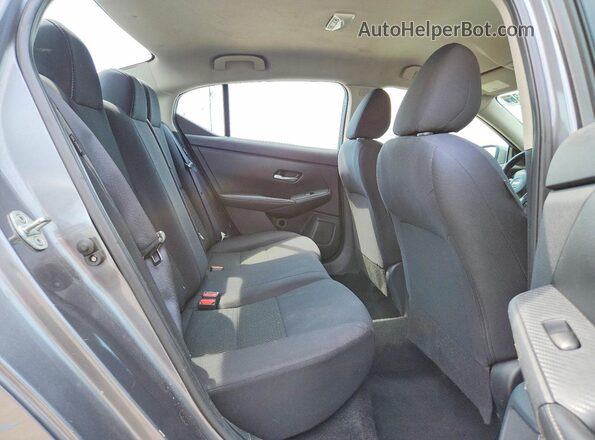 3N1AB8BV2NY225039 2022 NISSAN SENTRA Серый Вид задних сидений