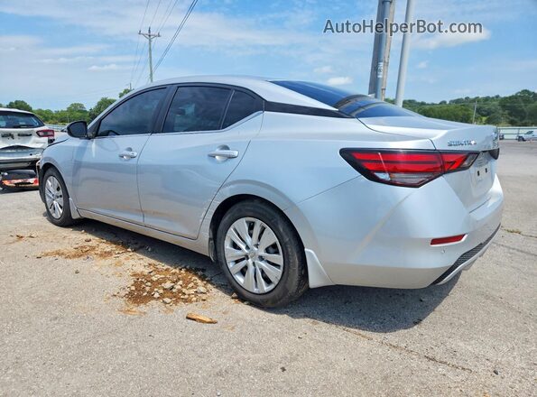3N1AB8BV2PY258075 2023 NISSAN SENTRA Silver Задня ліва чверть