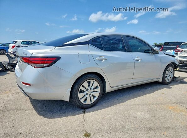 3N1AB8BV2PY258075 2023 NISSAN SENTRA Silver Задня права чверть