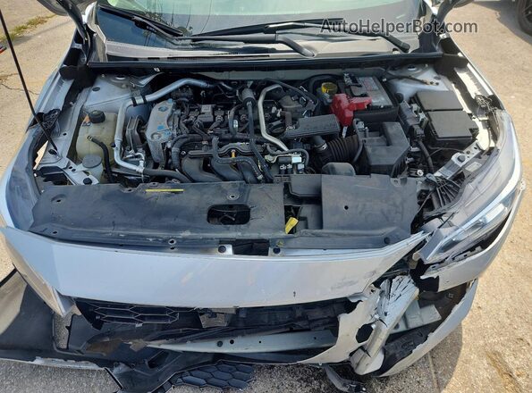 3N1AB8BV2PY258075 2023 NISSAN SENTRA Silver Вид задньої частини салону
