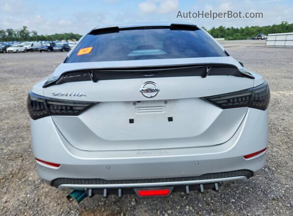 3N1AB8BV2PY300955 2023 NISSAN SENTRA Silver Rear view