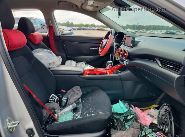 3N1AB8BV2PY300955 2023 NISSAN SENTRA Silver Front interior view
