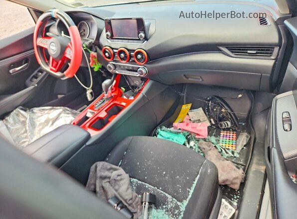 3N1AB8BV2PY300955 2023 NISSAN SENTRA Silver Dashboard view
