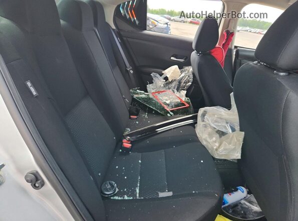 3N1AB8BV2PY300955 2023 NISSAN SENTRA Silver Rear seats view
