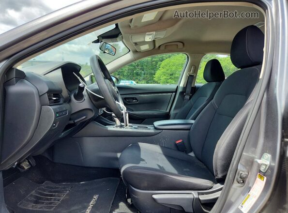 3N1AB8BV2RY270455 2024 NISSAN SENTRA Gray Widok wnętrza z przodu