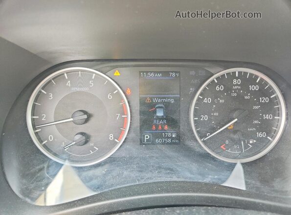 3N1AB8BV2RY270455 2024 NISSAN SENTRA Gray Widok zestawu wskaźników
