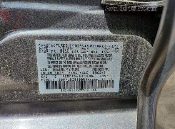 3N1AB8BV2RY270455 2024 NISSAN SENTRA Gray Widok komory silnika