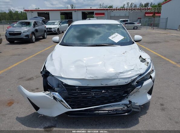 3N1AB8BV2RY354646 2024 NISSAN SENTRA White Instrument cluster view