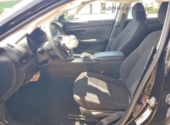 3N1AB8BV2SY232746 2025 NISSAN SENTRA Black Widok wnętrza z przodu