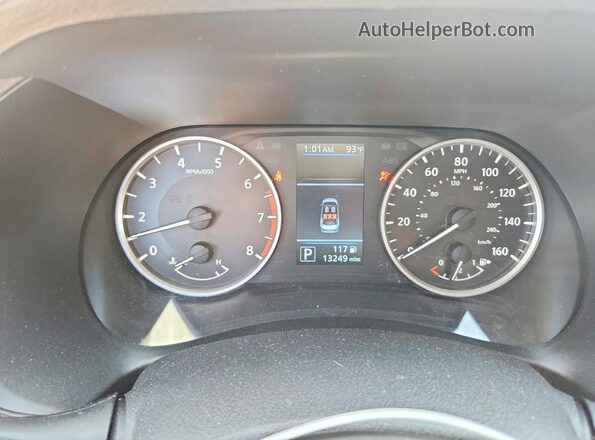 3N1AB8BV2SY251362 2025 NISSAN SENTRA Black Widok zestawu wskaźników