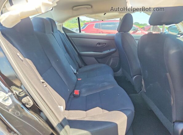 3N1AB8BV2SY251362 2025 NISSAN SENTRA Black Widok tylnych siedzeń