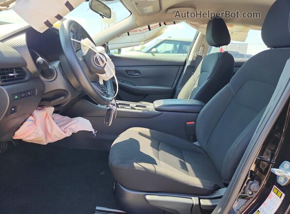 3N1AB8BV2SY251362 2025 NISSAN SENTRA Black Widok wnętrza z przodu
