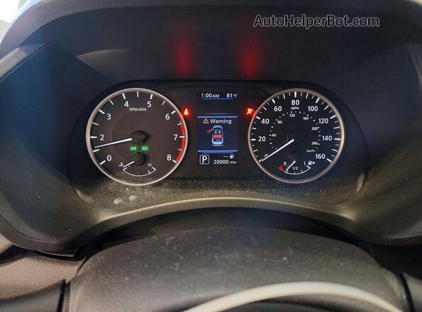 3N1AB8BV2SY278352 2025 NISSAN SENTRA Gray Widok zestawu wskaźników