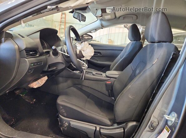 3N1AB8BV2SY278352 2025 NISSAN SENTRA Gray Widok wnętrza z przodu