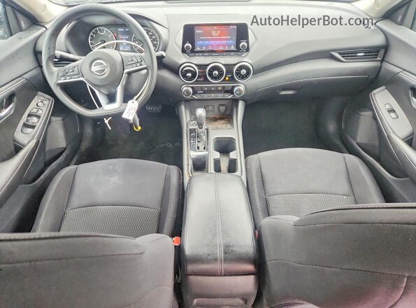3N1AB8BV3MY248621 2021 NISSAN SENTRA Black წინა პანელის ხედი
