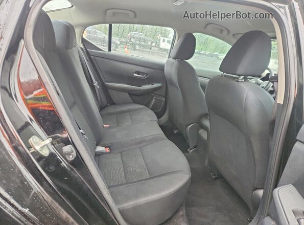 3N1AB8BV3MY248621 2021 NISSAN SENTRA Black უკანა სავარძლების ხედი