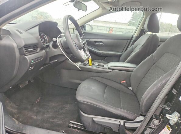 3N1AB8BV3MY248621 2021 NISSAN SENTRA Black წინა სალონის ხედი