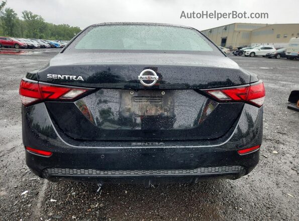 3N1AB8BV3MY248621 2021 NISSAN SENTRA Black უკანა ხედი
