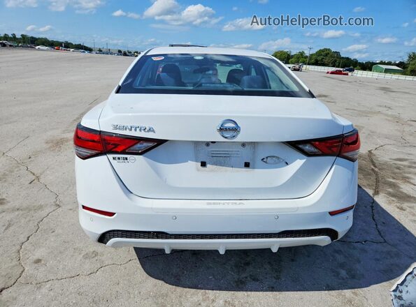 3N1AB8BV3MY276872 2021 NISSAN SENTRA White Rear view