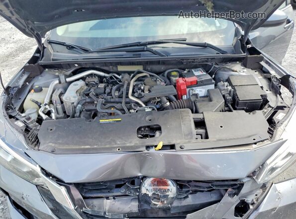 3N1AB8BV3MY304055 2021 NISSAN SENTRA Silver Vista interior trasera