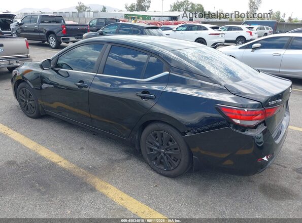 3N1AB8BV4MY212372 2021 NISSAN SENTRA Black Trasero izquierdo