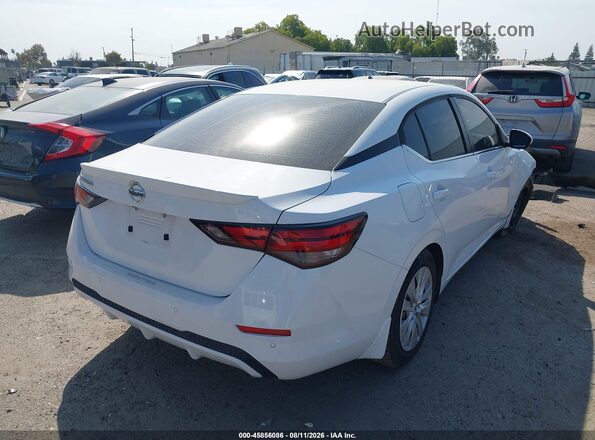 3N1AB8BV4MY227728 2021 NISSAN SENTRA White Задня права чверть