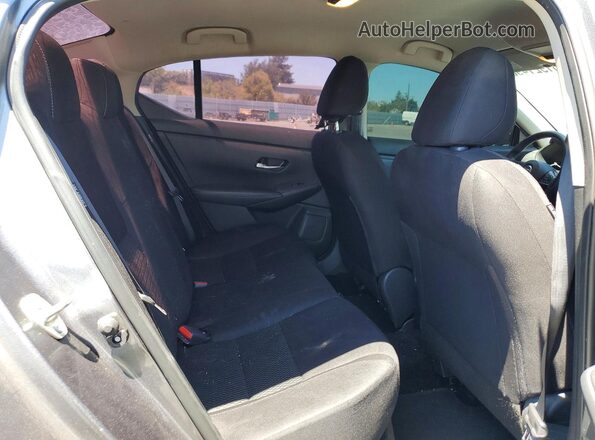 3N1AB8BV4MY229480 2021 NISSAN SENTRA Gray Rear seats view