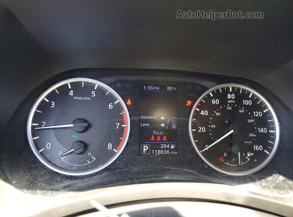 3N1AB8BV4MY229480 2021 NISSAN SENTRA Gray Instrument cluster view