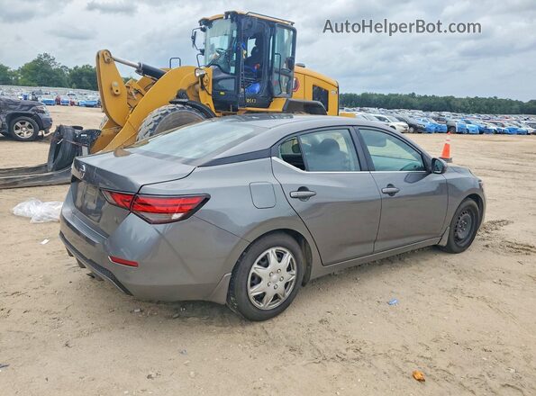 3N1AB8BV4MY284334 2021 NISSAN SENTRA Угольный Задняя правая четверть