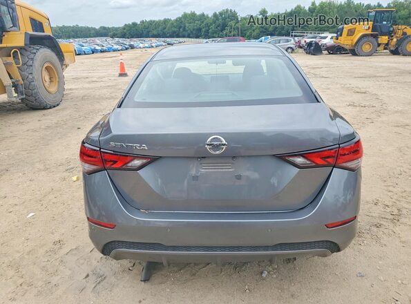 3N1AB8BV4MY284334 2021 NISSAN SENTRA Угольный Вид сзади