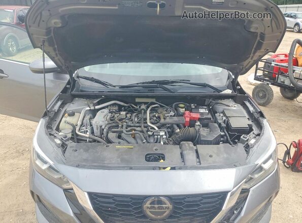 3N1AB8BV4MY284334 2021 NISSAN SENTRA Угольный Вид задней части салона