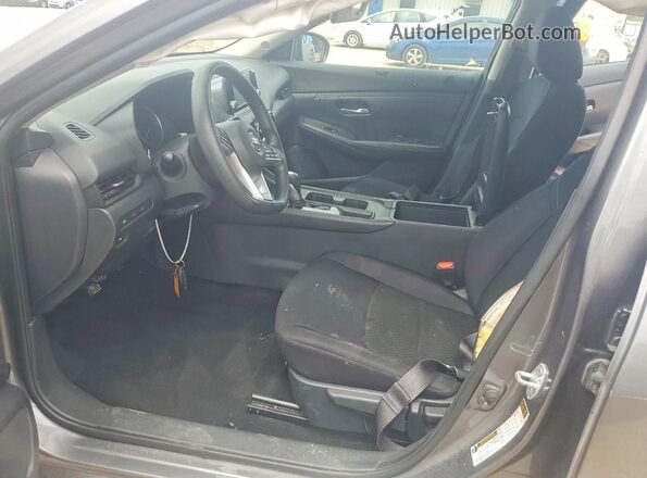 3N1AB8BV4MY284334 2021 NISSAN SENTRA Угольный Вид салона спереди