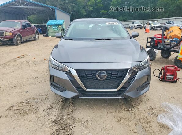 3N1AB8BV4MY284334 2021 NISSAN SENTRA Угольный Вид спереди
