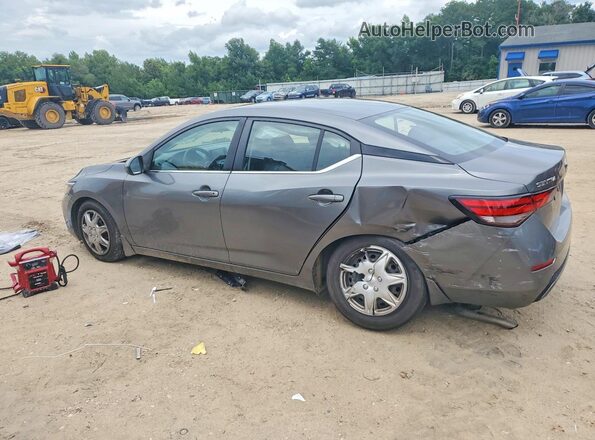 3N1AB8BV4MY284334 2021 NISSAN SENTRA Угольный Задняя левая четверть