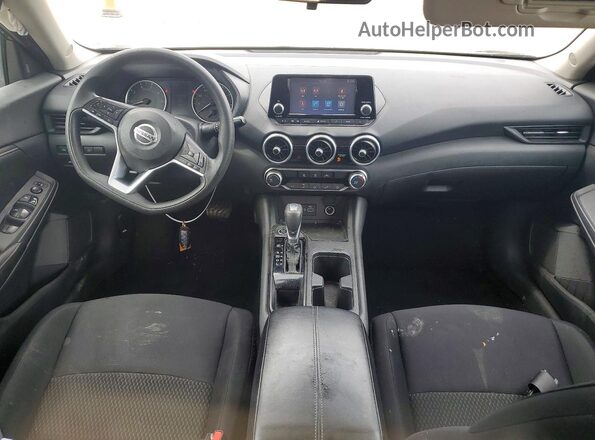 3N1AB8BV4MY284334 2021 NISSAN SENTRA Угольный Вид панели приборов