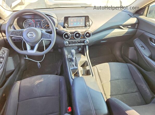 3N1AB8BV4MY304355 2021 NISSAN SENTRA Серебряный Вид панели приборов