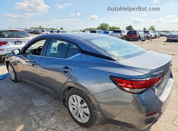 3N1AB8BV4MY304355 2021 NISSAN SENTRA Серебряный Задняя левая четверть