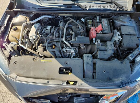 3N1AB8BV4MY304355 2021 NISSAN SENTRA Серебряный Вид задней части салона