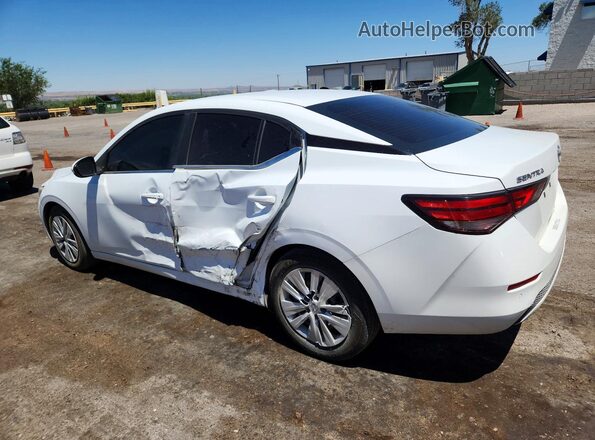 3N1AB8BV4MY315744 2021 NISSAN SENTRA White Հետևի ձախ