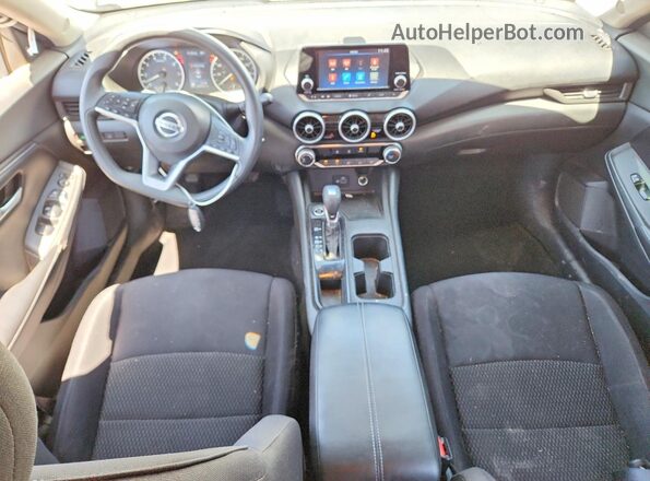3N1AB8BV4MY315744 2021 NISSAN SENTRA White Առջևի վահանակի տեսք