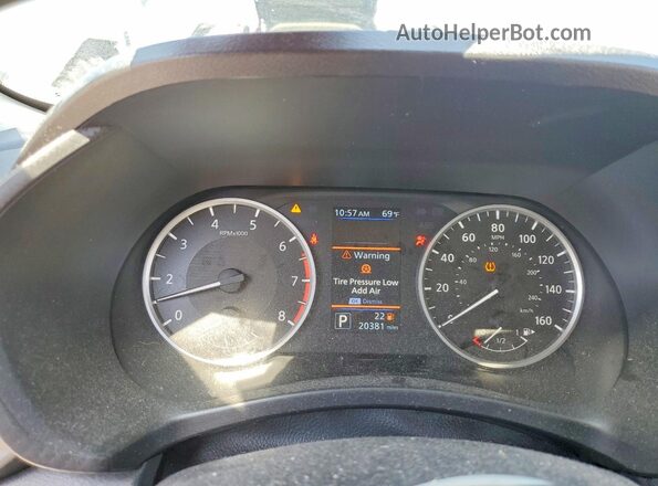 3N1AB8BV4RY211990 2024 NISSAN SENTRA Белый Вид щитка приборов